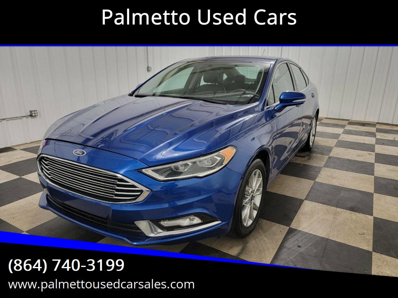 Used 2017 Ford Fusion SE w/ Fusion SE Technology Package FWD image 1