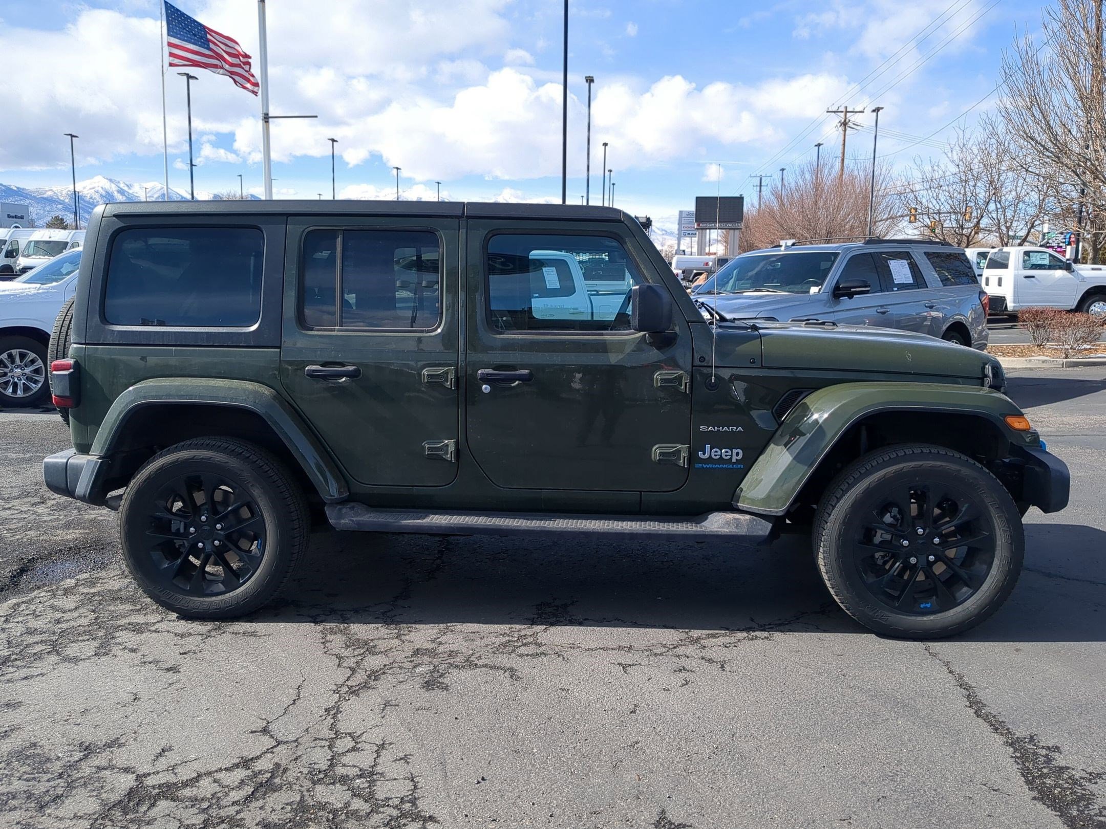 Used 2023 Jeep Wrangler Sahara w/ Cold Weather Group image 2