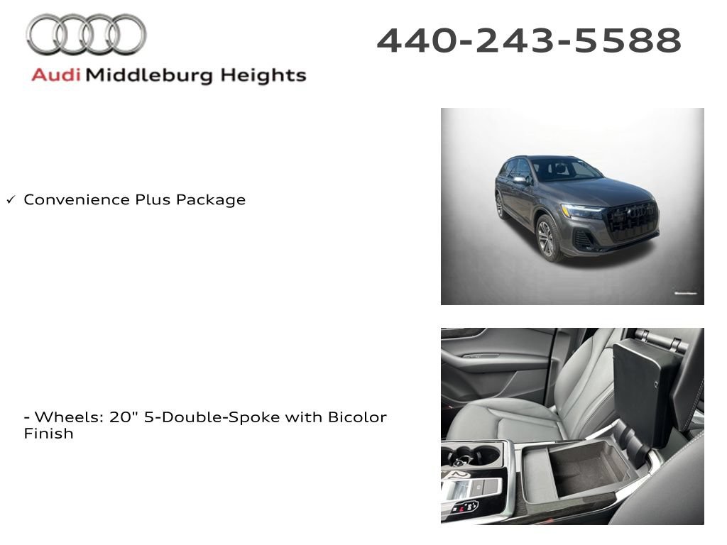 Certified 2026 Audi Q7 3.0T Premium w/ Convenience Plus Package AWD/4WD image 11
