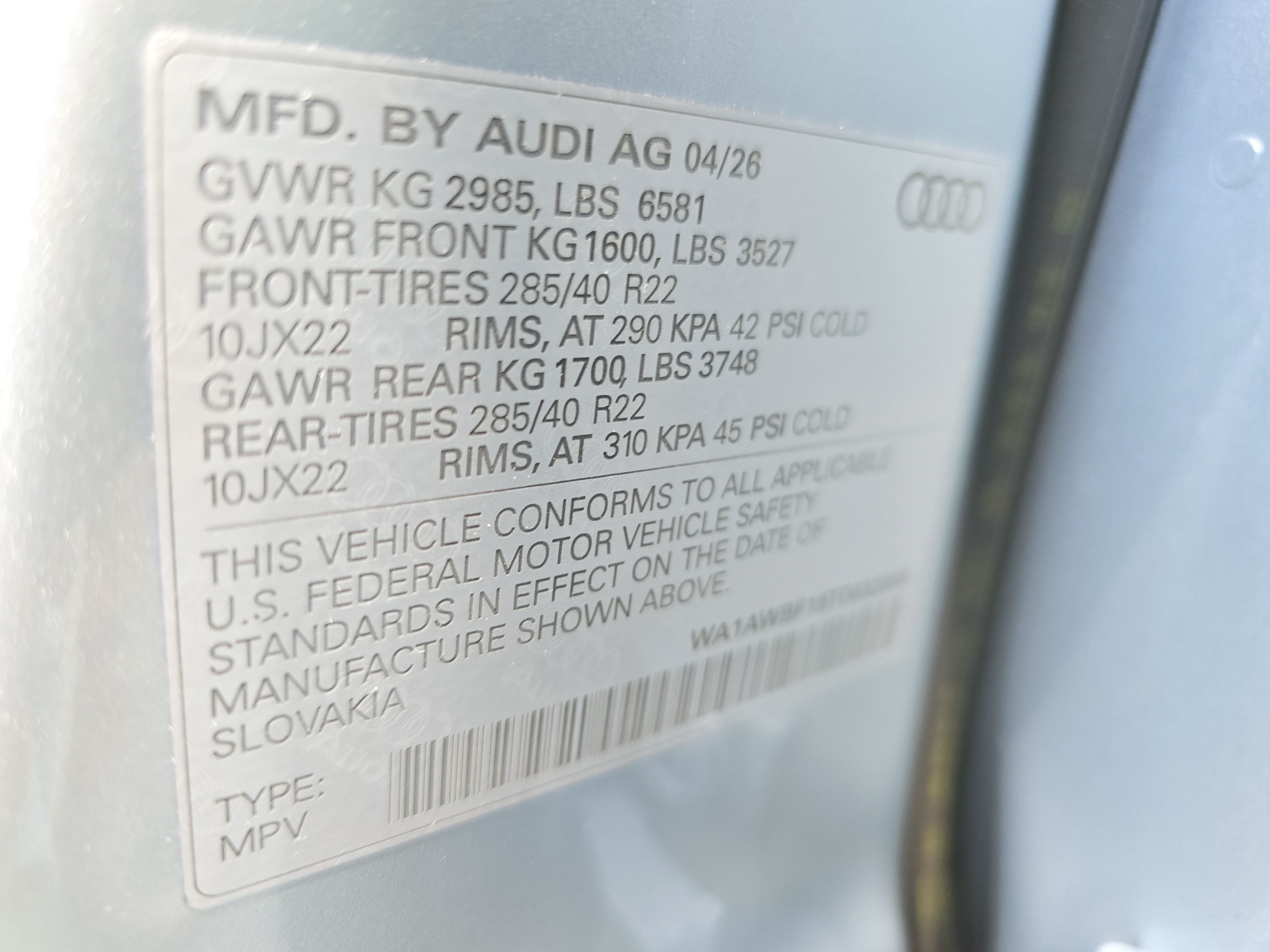 New 2026 Audi SQ8 Premium Plus AWD/4WD image 34
