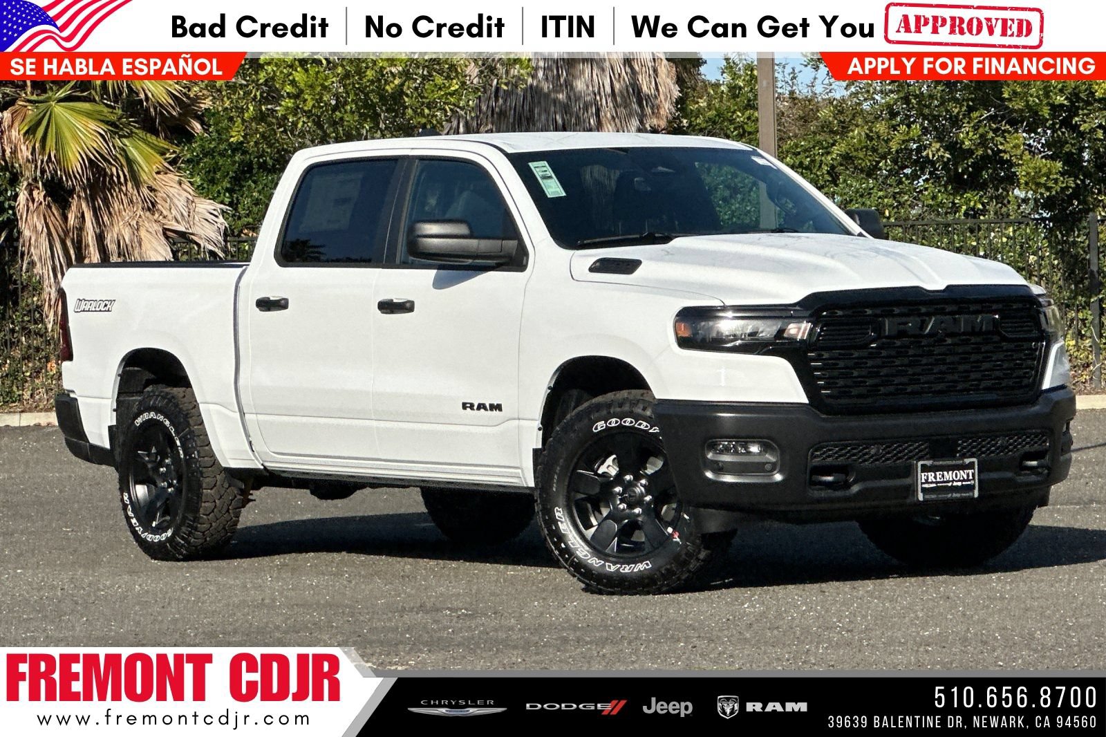 New 2026 RAM 1500 Warlock AWD/4WD 360° Tour