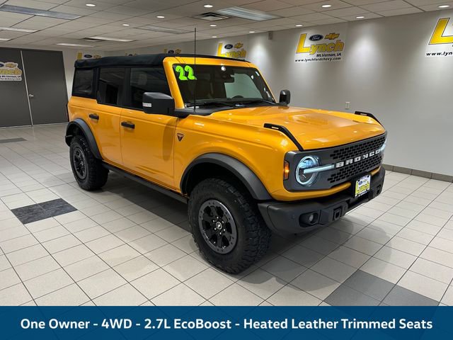 Used 2022 Ford Bronco Badlands AWD/4WD 360° Tour