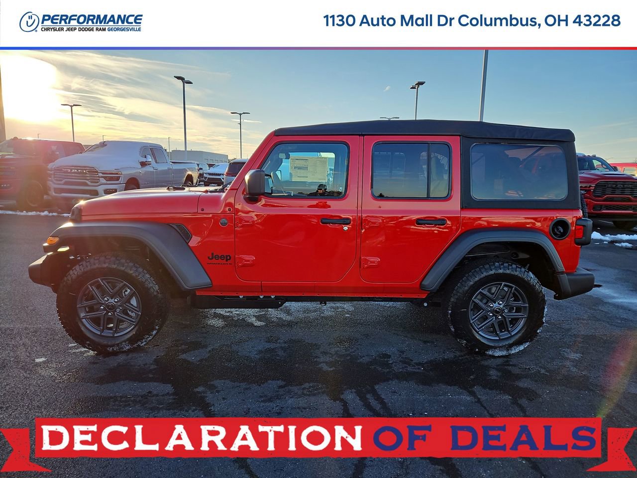 New 2026 Jeep Wrangler Unlimited Sport AWD/4WD image 4