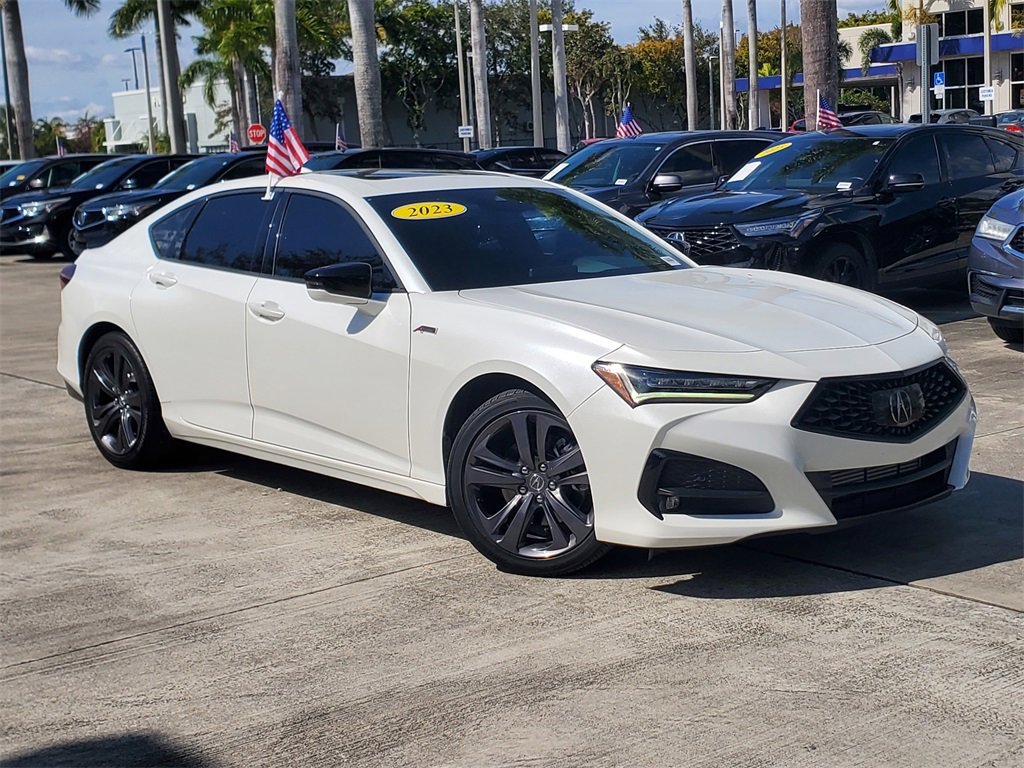 Certified 2023 Acura TLX w/ A-SPEC Pkg image 1