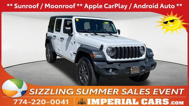 Used 2025 Jeep Wrangler Unlimited Sport AWD/4WD video 1