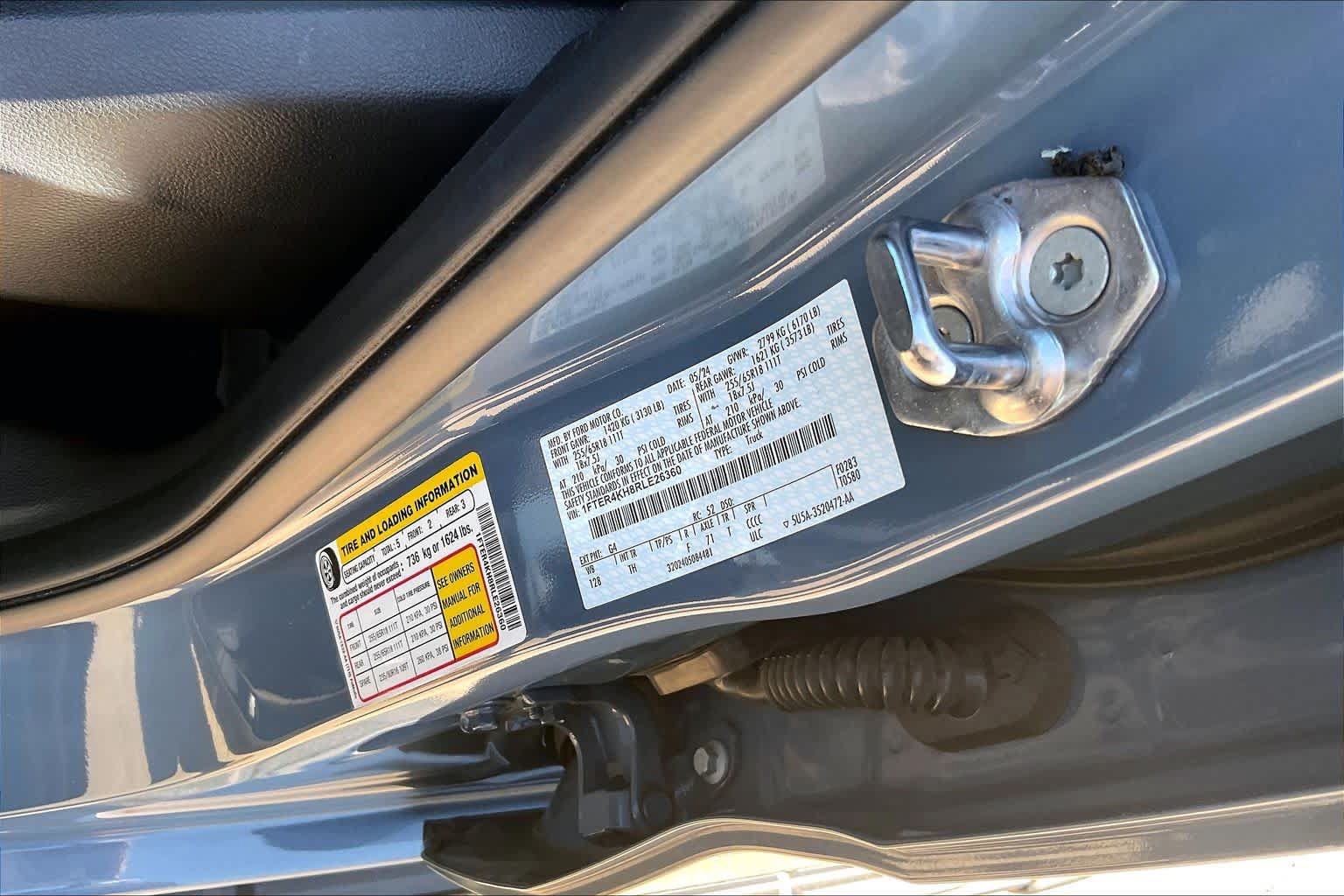 Used 2024 Ford Ranger Lariat AWD/4WD image 34