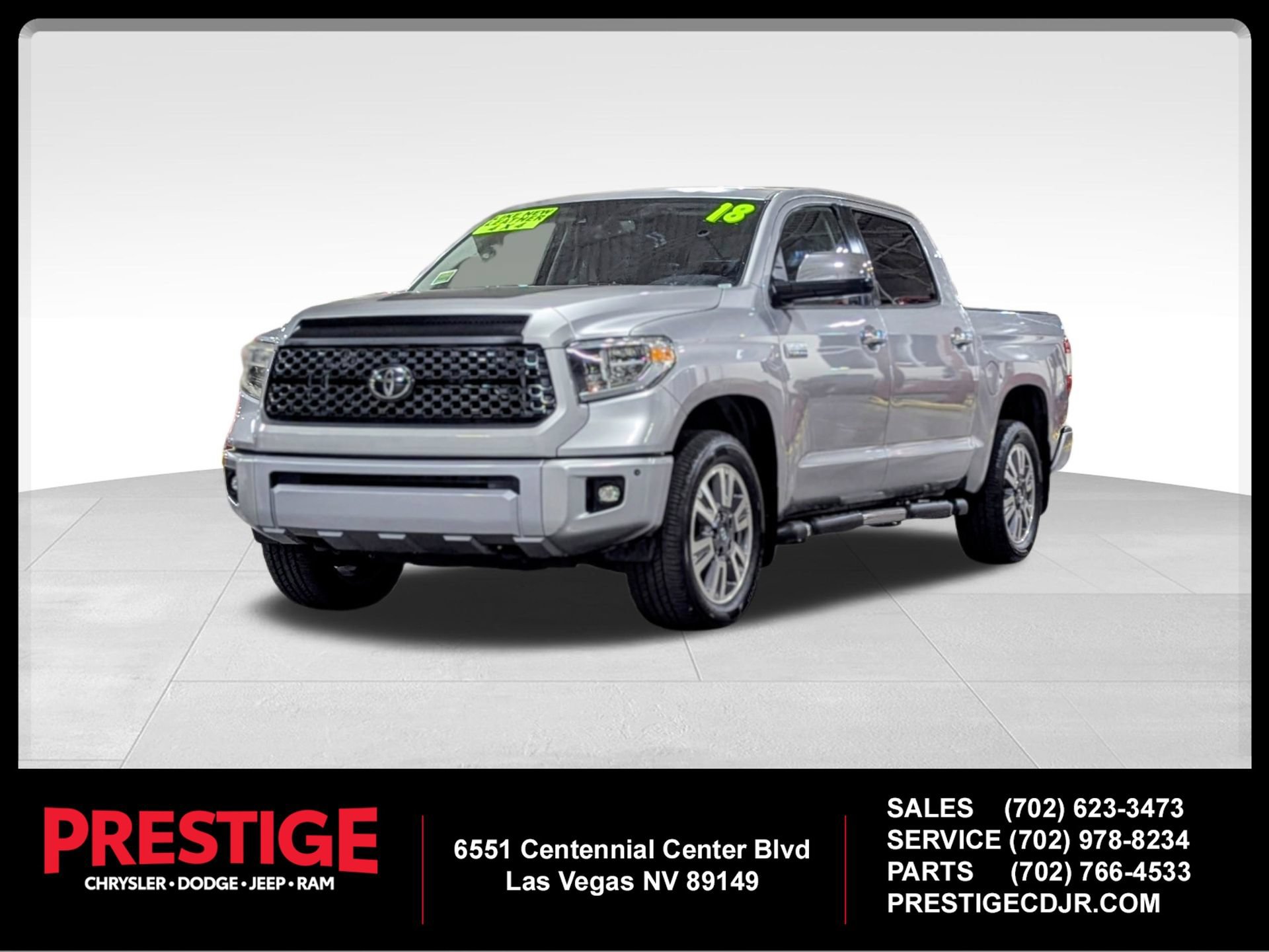 Used 2018 Toyota Tundra Platinum