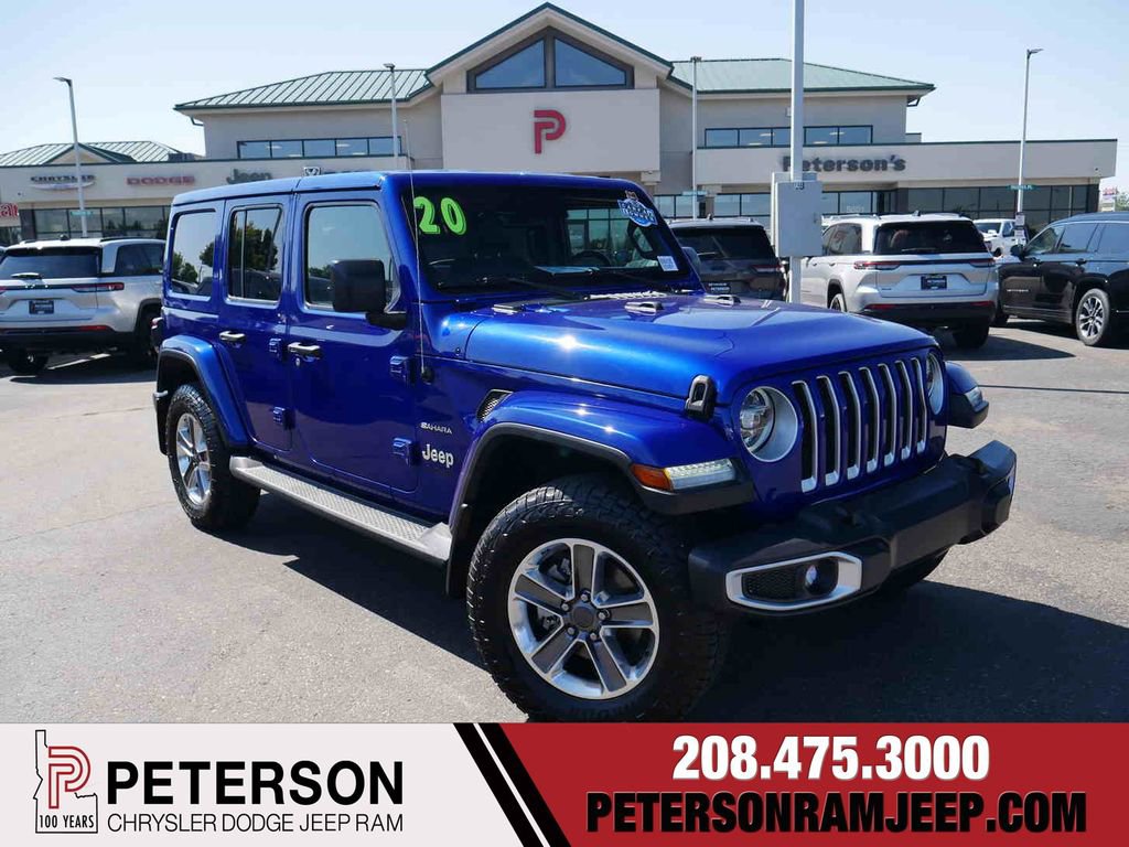 Used 2020 Jeep Wrangler Unlimited Sahara