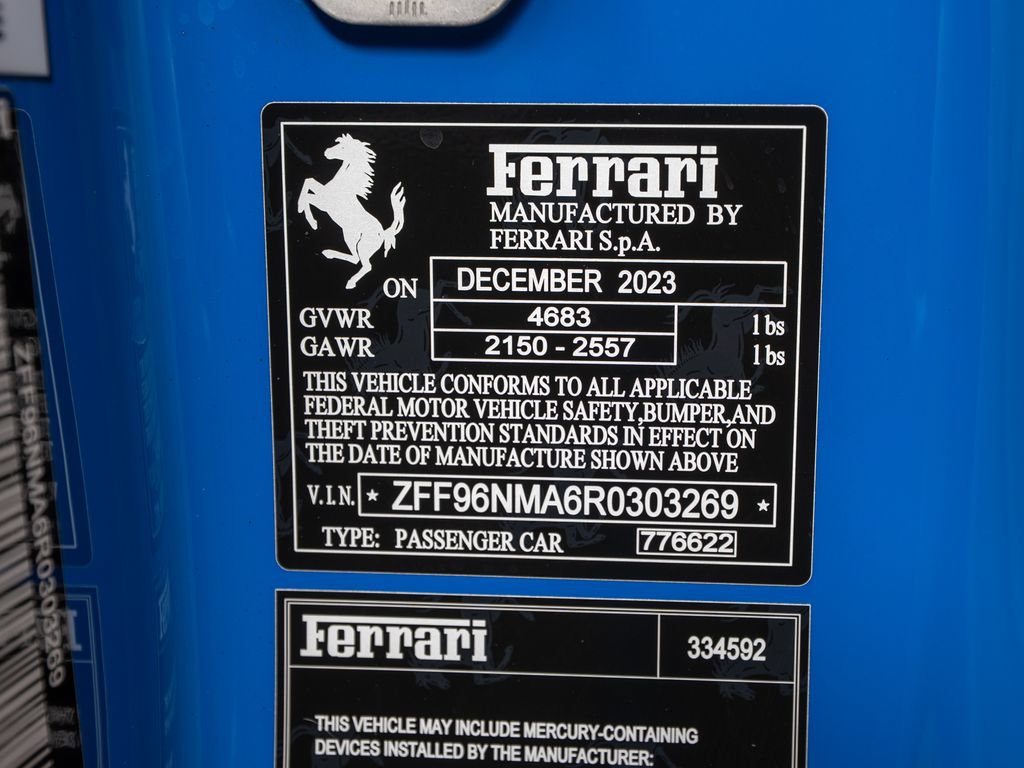 Certified 2024 Ferrari SF90 Spider AWD/4WD image 13