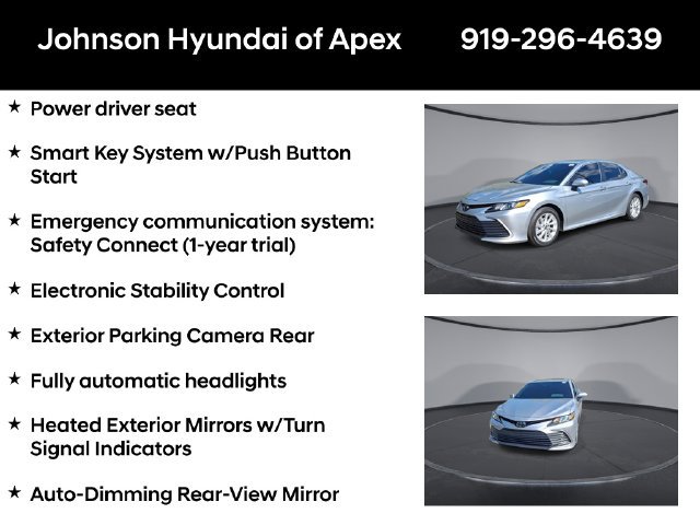 Used 2024 Toyota Camry LE w/ Convenience Package FWD image 12