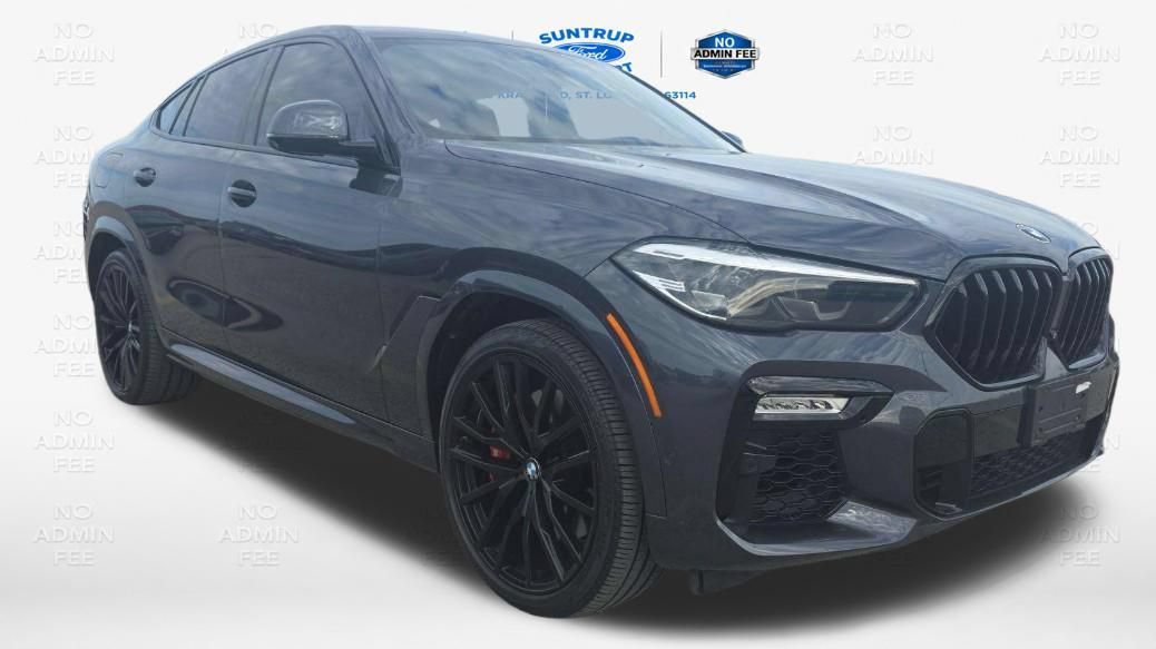 Used 2021 BMW X6 M50i w/ Premium Package AWD/4WD image 19