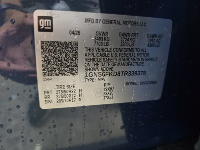 New 2026 Chevrolet Suburban Premier w/ Sun And Tow Package AWD/4WD image 38