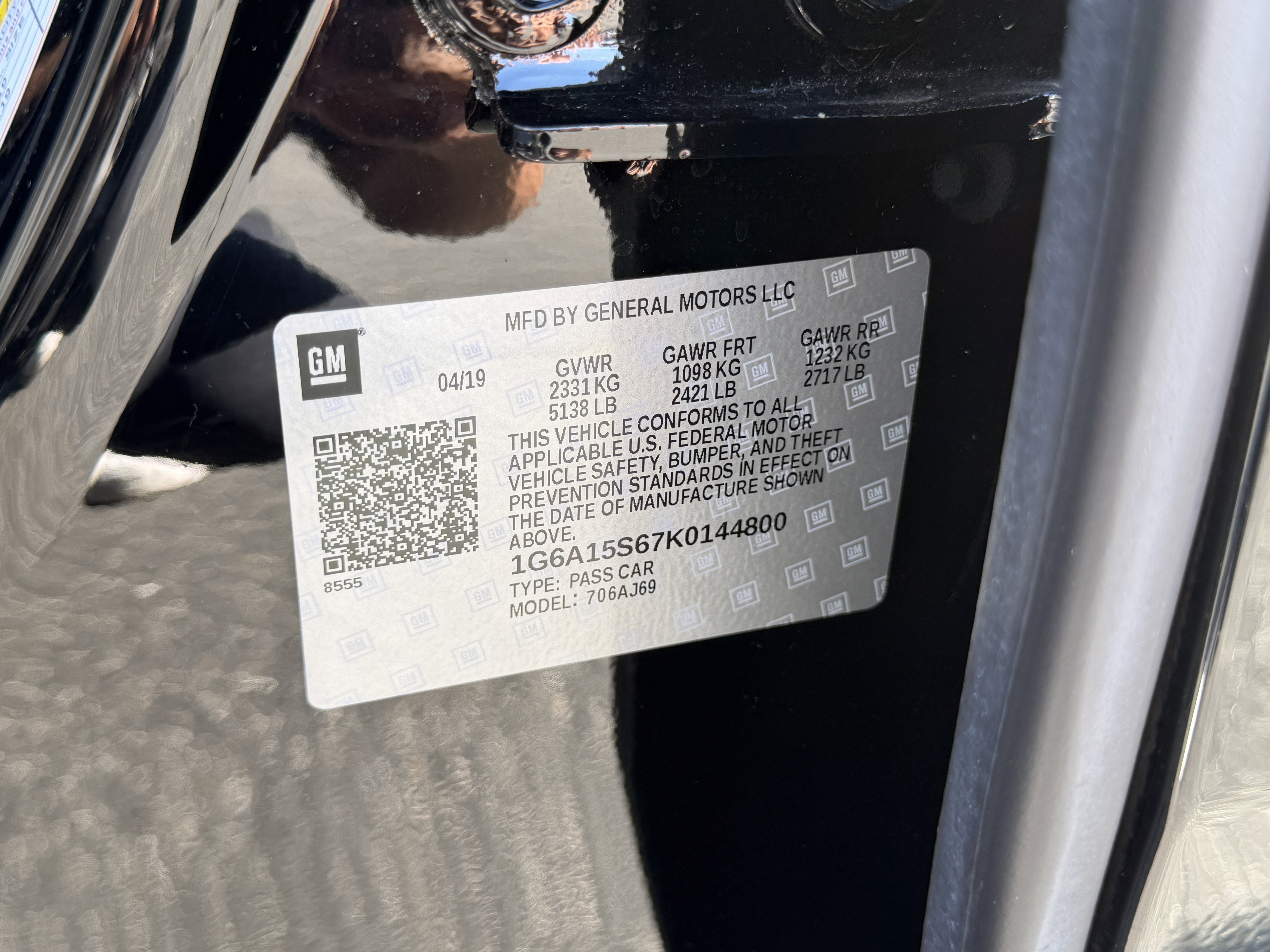 Used 2019 Cadillac CTS V w/ Luxury Package RWD image 30