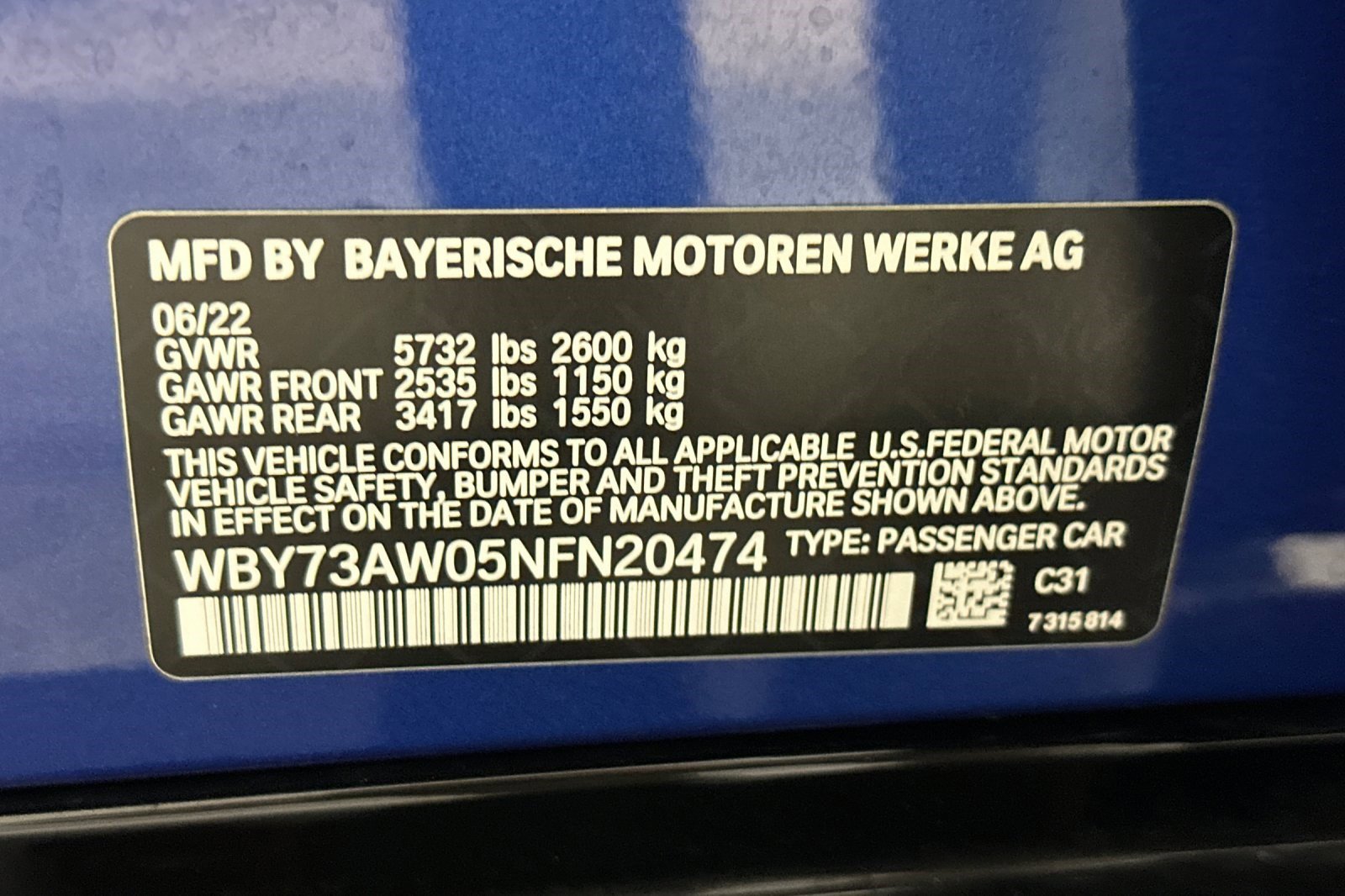 Certified 2022 BMW i4 eDrive40 w/ M Sport Package image 21