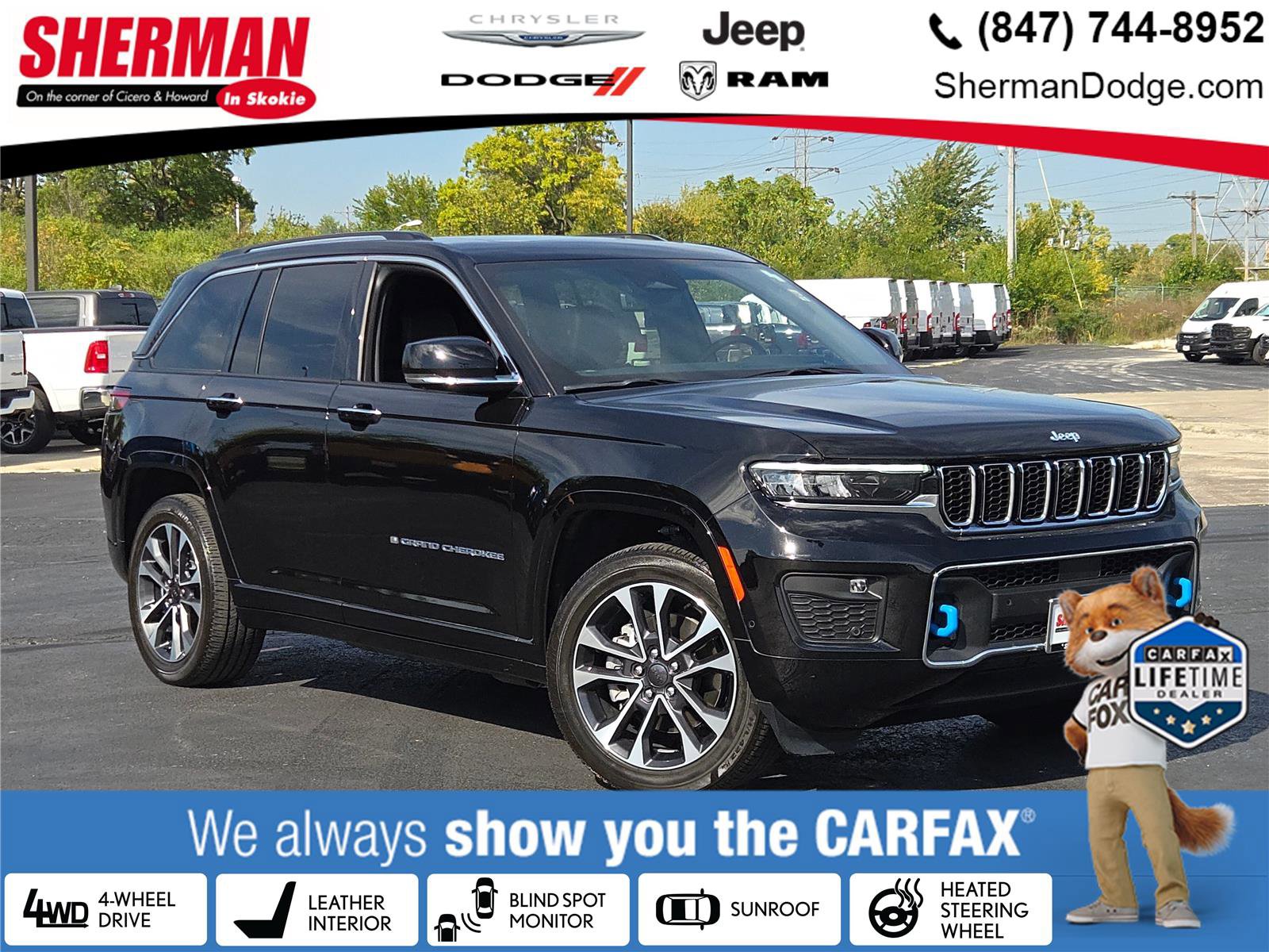 Used 2022 Jeep Grand Cherokee Overland w/ Advanced Protech Group III