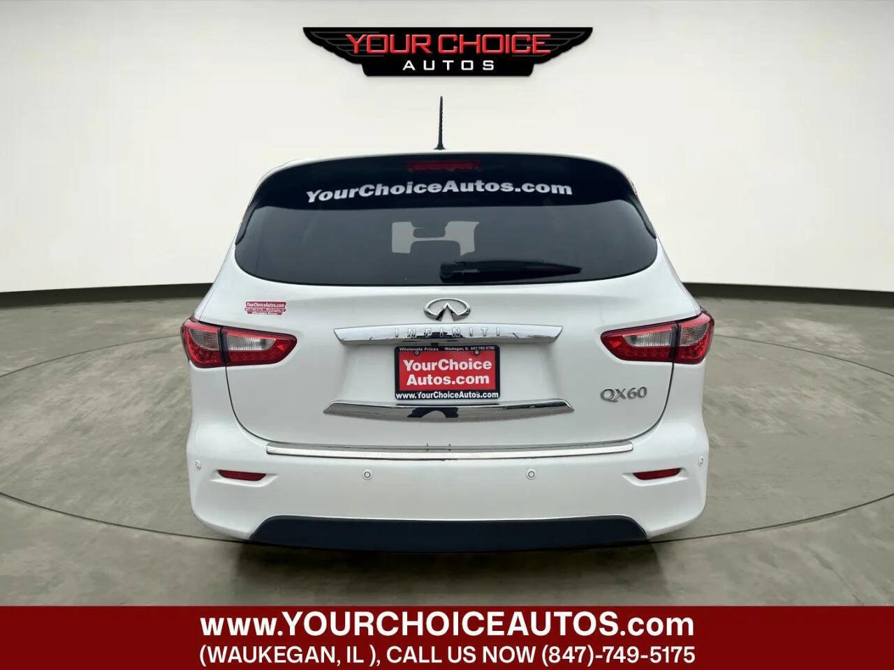 Used 2014 INFINITI QX60 Luxe w/ Deluxe Touring Package AWD/4WD image 4