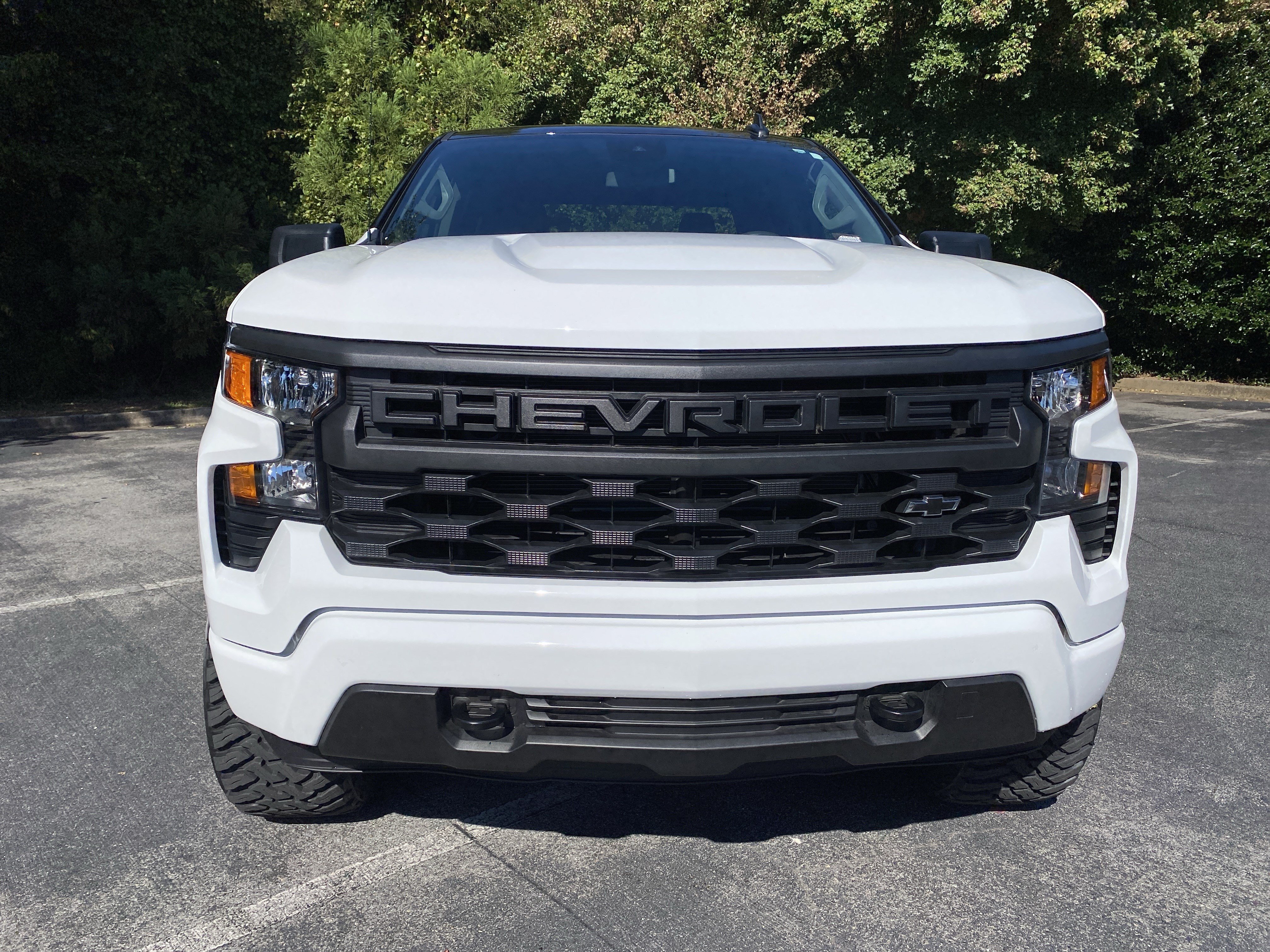 Used 2026 Chevrolet Silverado 1500 Custom w/ Turbomax Blackout Package AWD/4WD image 3