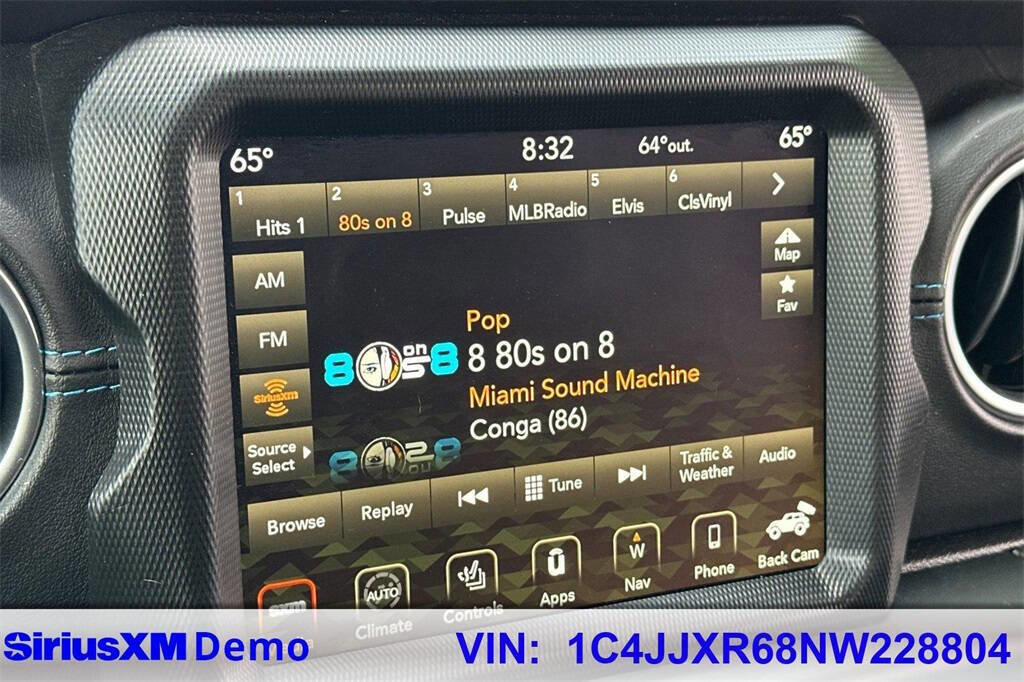 Used 2022 Jeep Wrangler Unlimited Rubicon 4xe w/ Cold Weather Group image 30