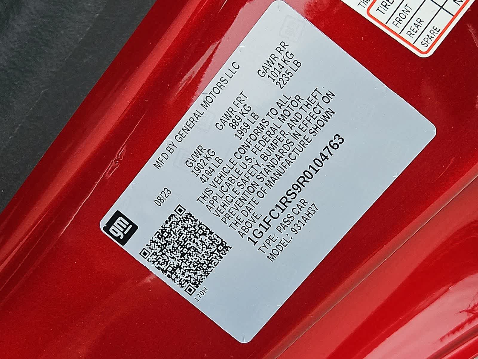 Used 2024 Chevrolet Camaro LT RWD image 38