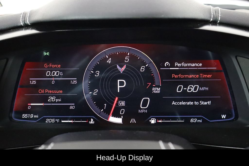 Used 2025 Chevrolet Corvette Stingray Preferred Cpe w/ Stealth Interior Trim Package RWD image 11