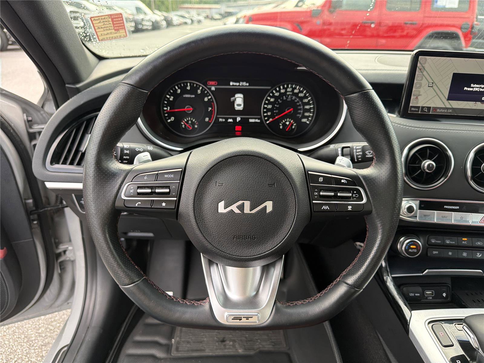 Used 2023 Kia Stinger GT2 w/ Red Interior Color Package AWD/4WD image 23