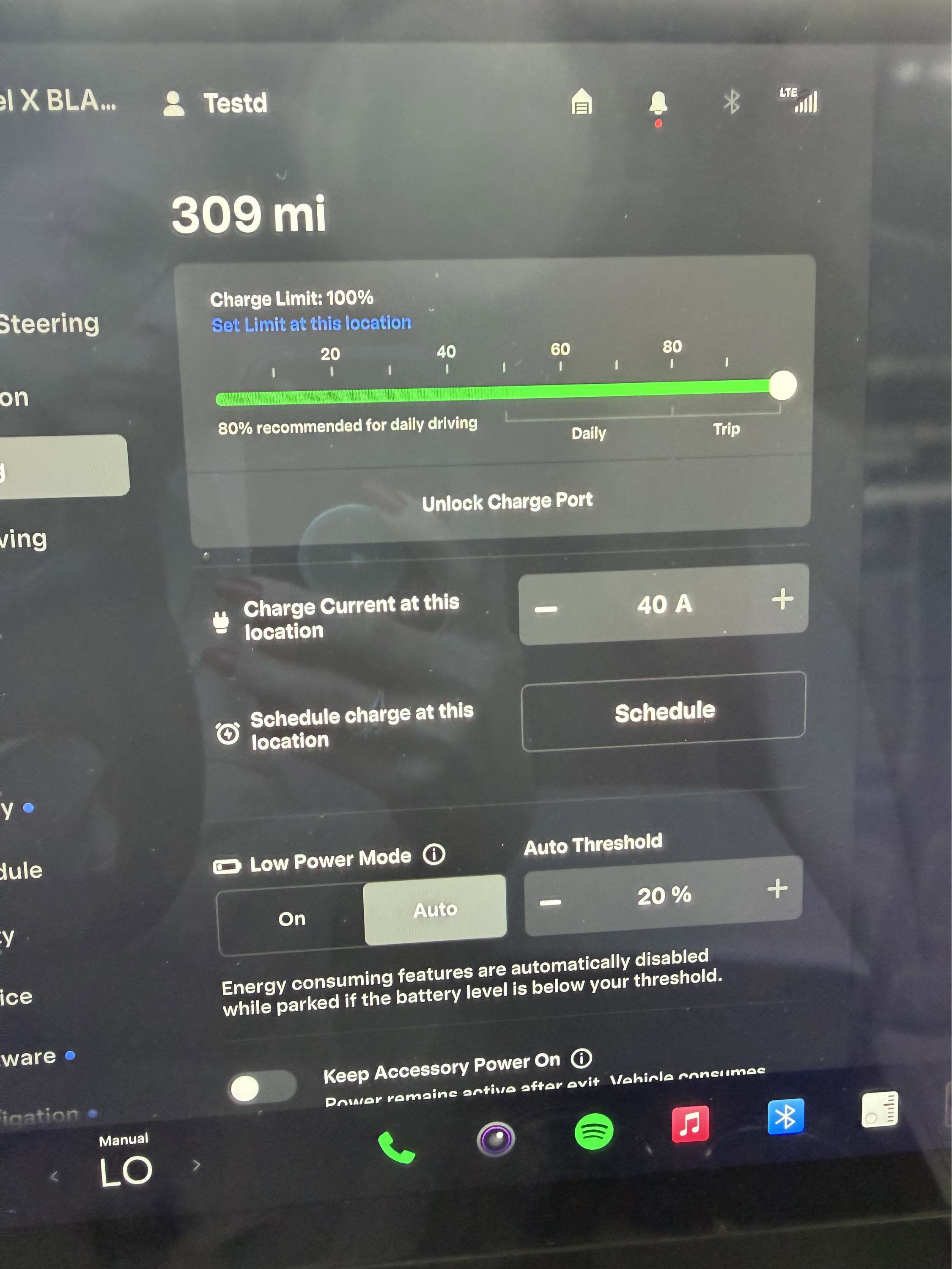 Used 2022 Tesla Model X AWD/4WD image 2