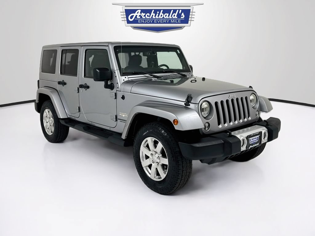 Used 2014 Jeep Wrangler Unlimited Sahara w/ Connectivity Group AWD/4WD image 1