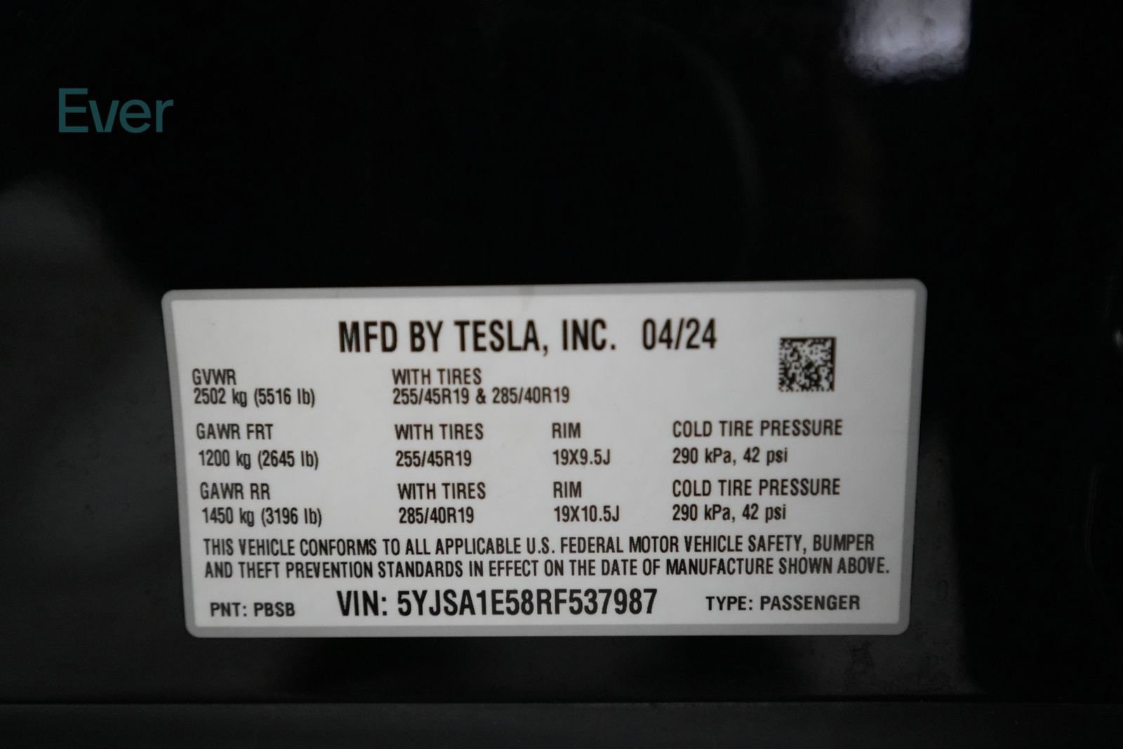 Used 2024 Tesla Model S AWD/4WD image 29