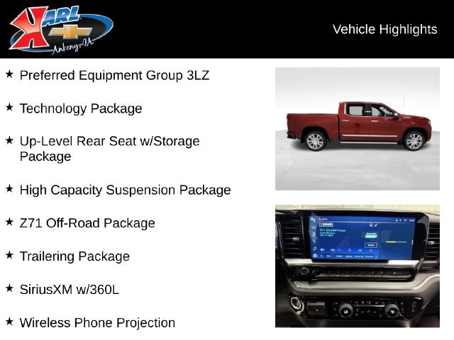 Certified 2023 Chevrolet Silverado 1500 High Country w/ Technology Package AWD/4WD image 2
