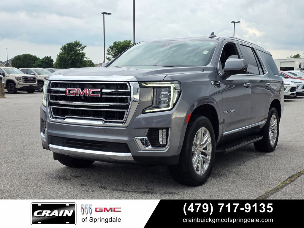 Used 2022 GMC Yukon SLT w/ SLT Premium Package AWD/4WD image 3