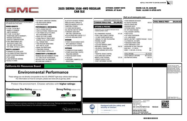 Used 2025 GMC Sierra 3500 SLE w/ SLE Convenience Package image 3