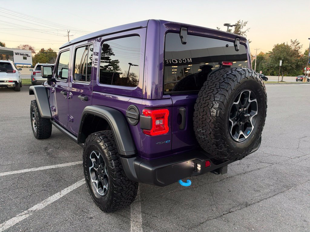 Used 2023 Jeep Wrangler Unlimited Rubicon 4xe w/ Cold Weather Group AWD/4WD image 4