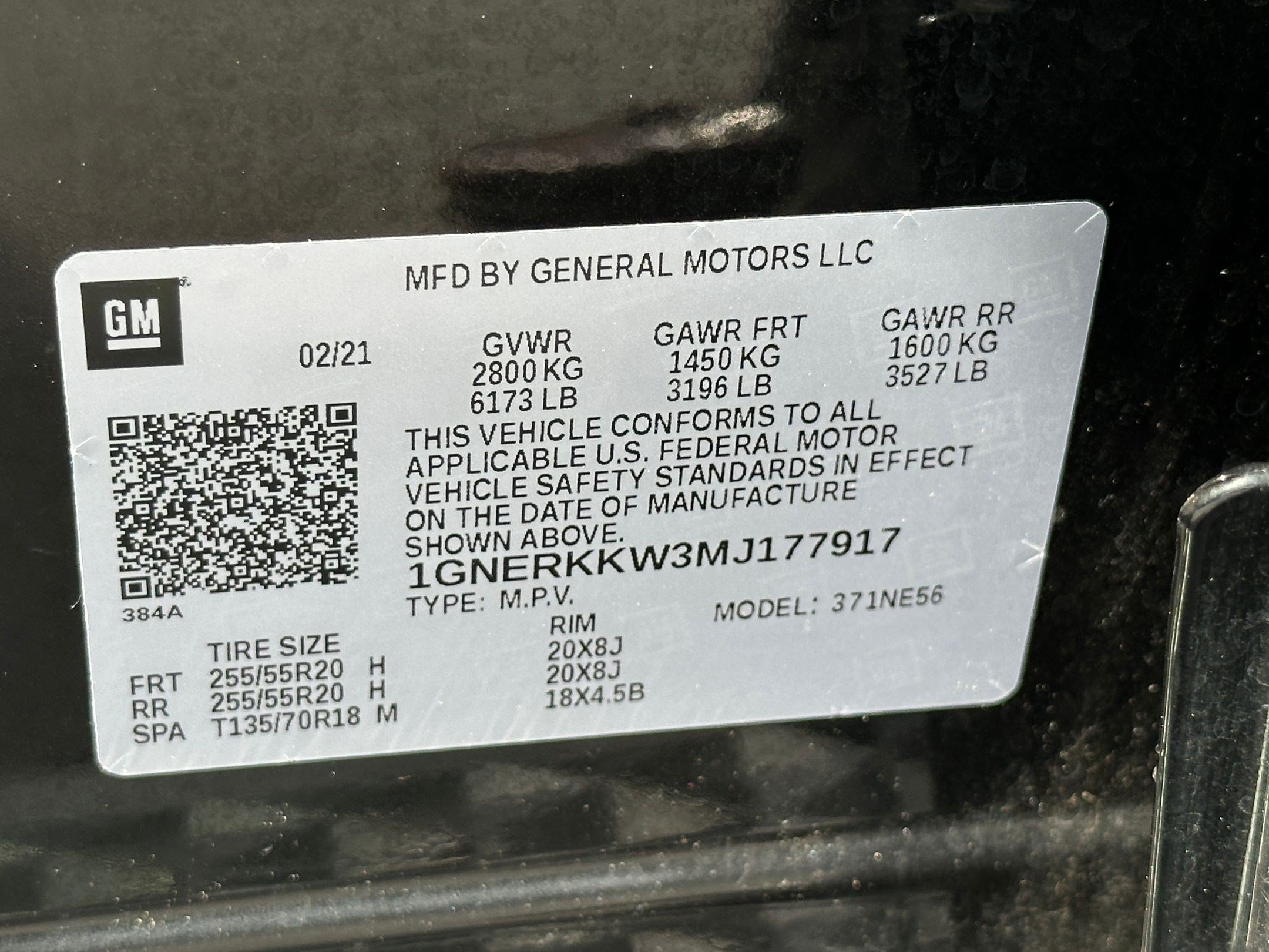 Used 2021 Chevrolet Traverse Premier w/ Redline Edition FWD image 27