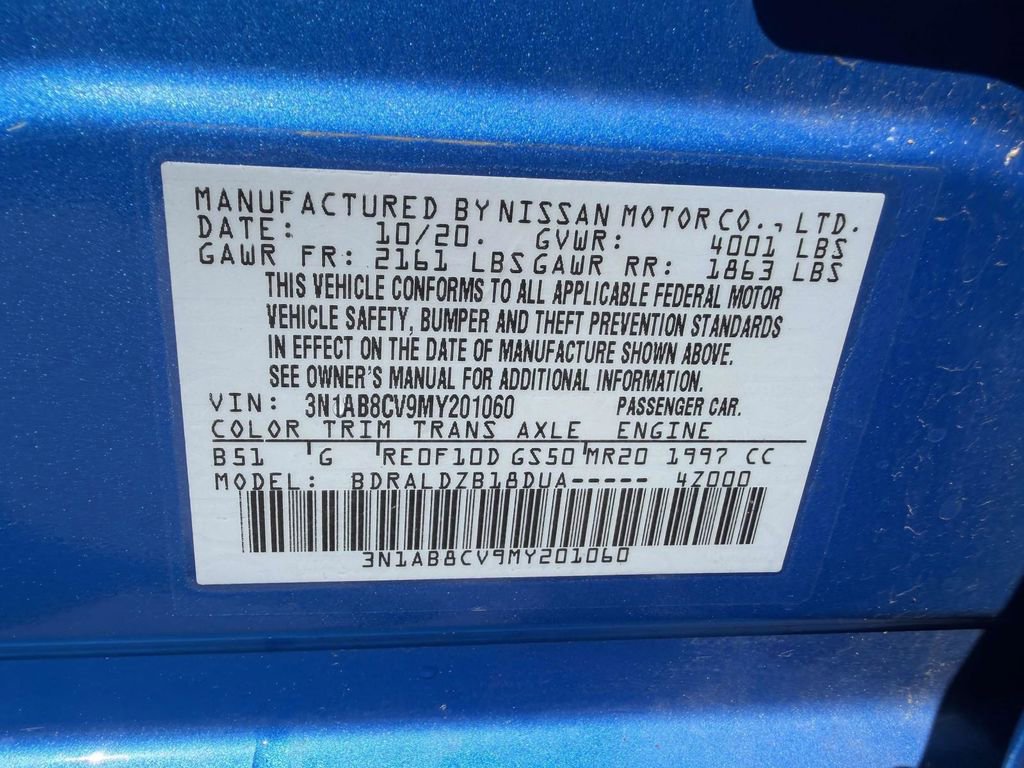 Used 2021 Nissan Sentra SV FWD image 26