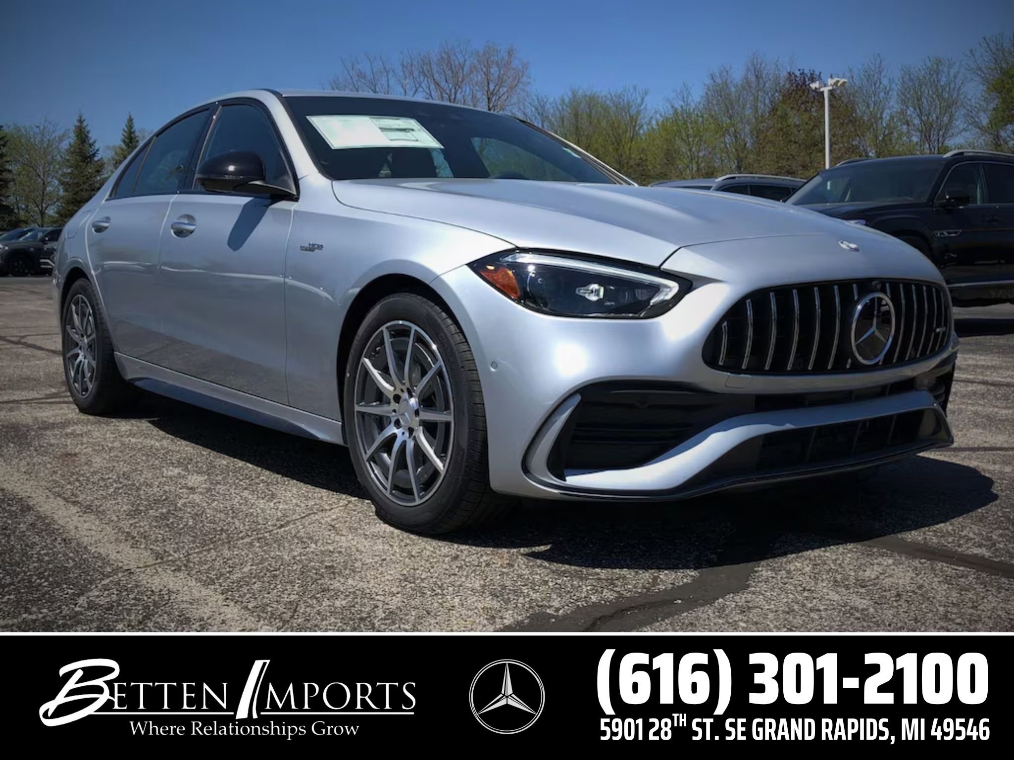 New 2024 Mercedes-Benz C 43 AMG 4MATIC Sedan