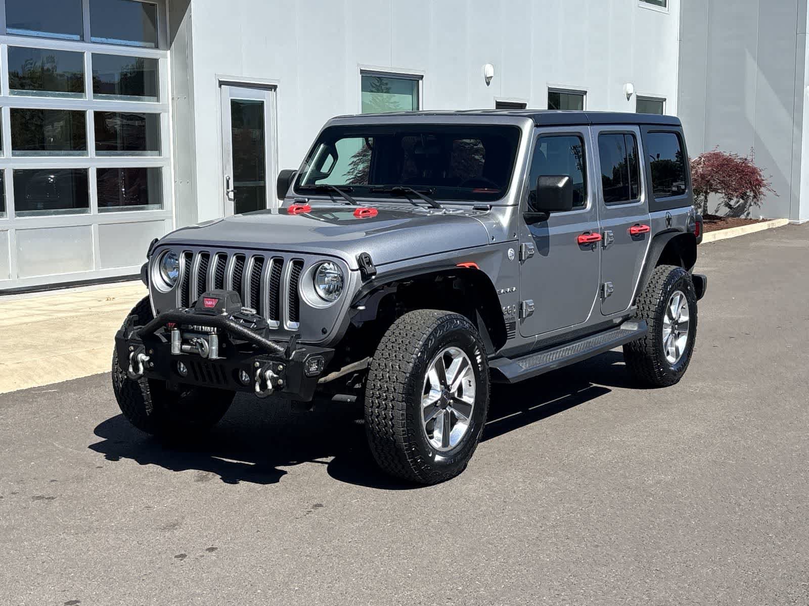Certified 2020 Jeep Wrangler Unlimited Sahara AWD/4WD image 1