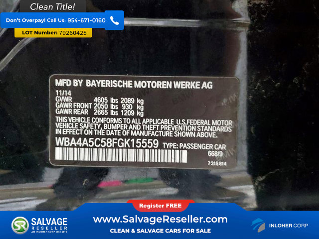 Used 2015 BMW 428i Gran Coupe image 16