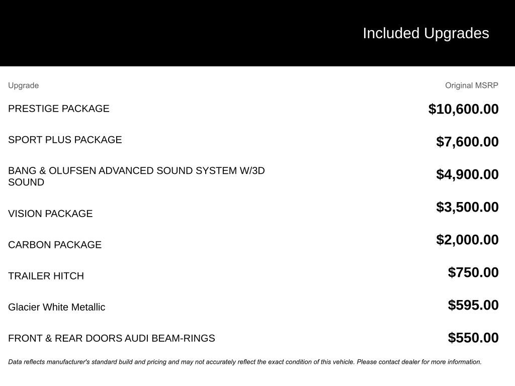 New 2026 Audi Q8 Prestige w/ Prestige Package AWD/4WD image 4