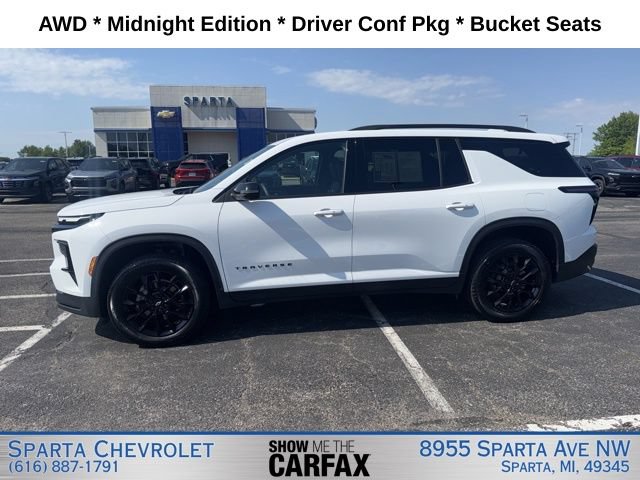 Used 2025 Chevrolet Traverse LT w/ Midnight/Sport Edition AWD/4WD image 6