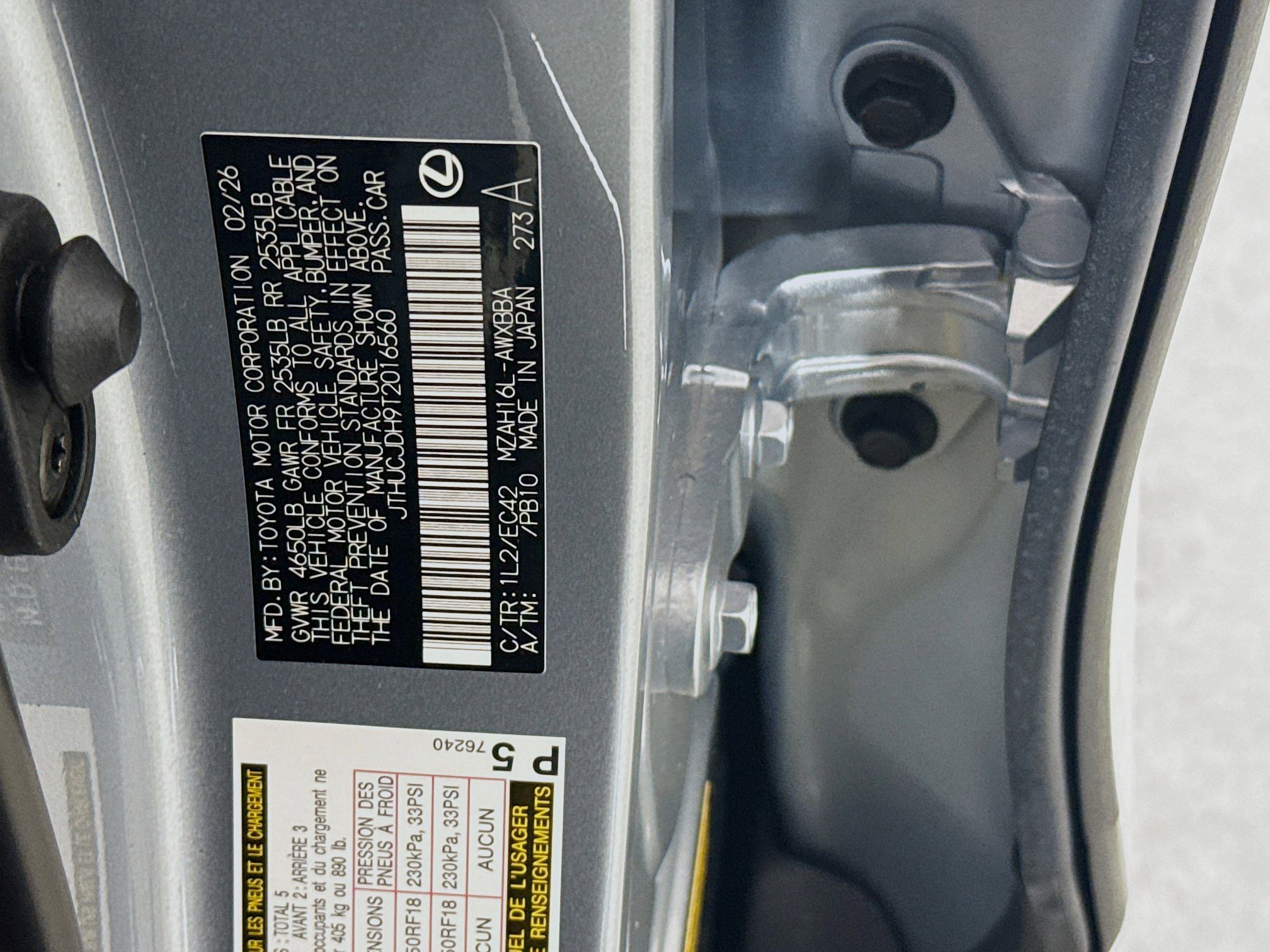 New 2026 Lexus UX 300h AWD w/ Accessory Package (2T) image 30