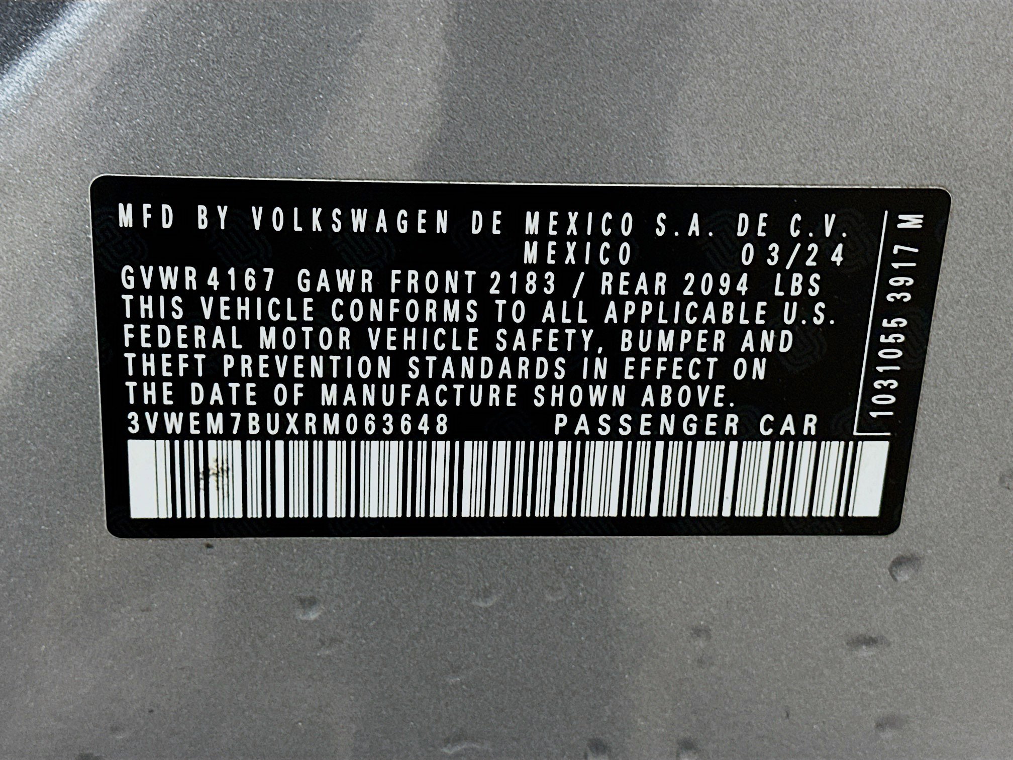 Used 2024 Volkswagen Jetta SE image 12