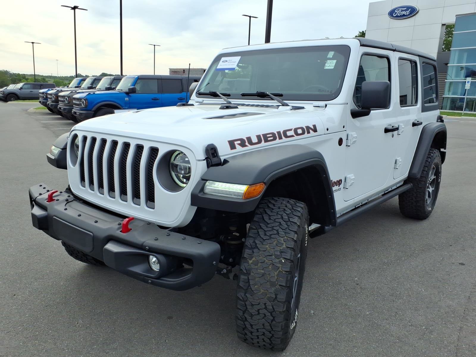 Used 2022 Jeep Wrangler Unlimited Rubicon w/ Steel Bumper Group AWD/4WD image 7