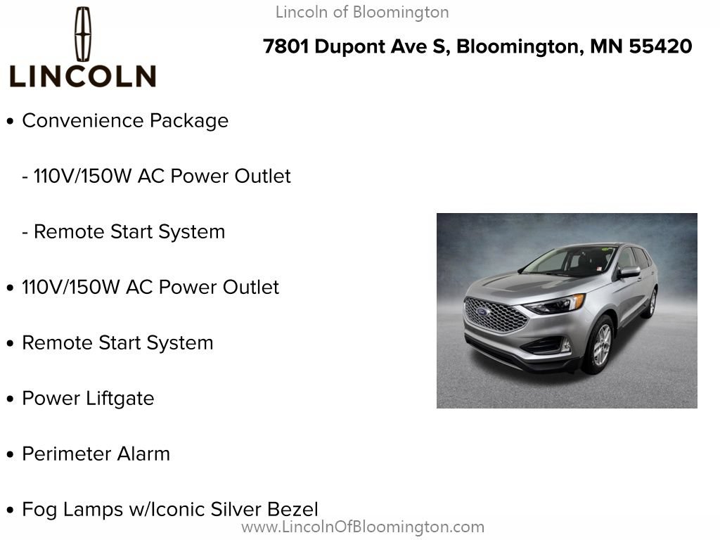 Used 2023 Ford Edge SEL w/ Convenience Package AWD/4WD image 9