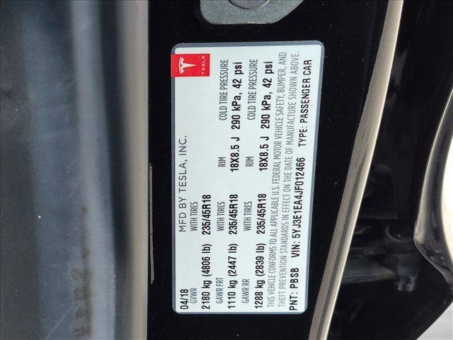 Used 2018 Tesla Model 3 Long Range RWD image 25