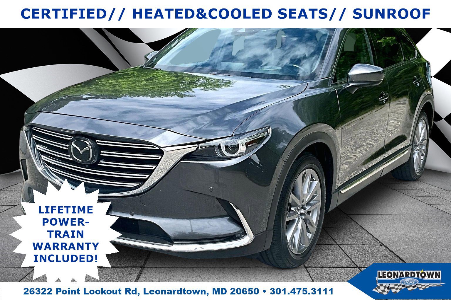 Used 2020 MAZDA CX-9 Grand Touring AWD/4WD image 1