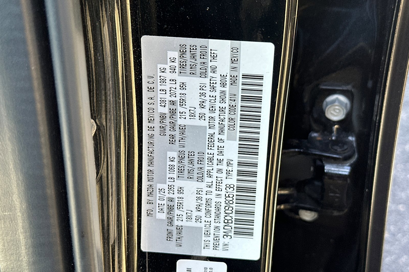 Certified 2025 MAZDA CX-30 AWD 2.5 S w/ Preferred Package image 28