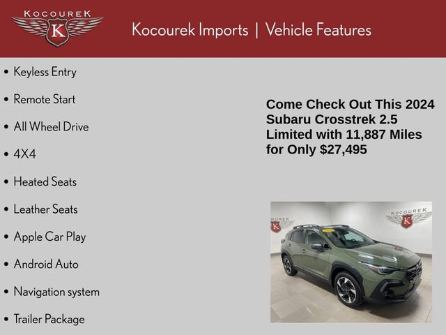 Used 2024 Subaru Crosstrek 2.5i Limited image 28