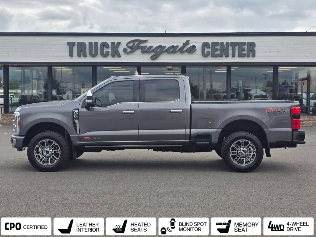 Certified 2025 Ford F350 Platinum w/ Platinum Plus Package