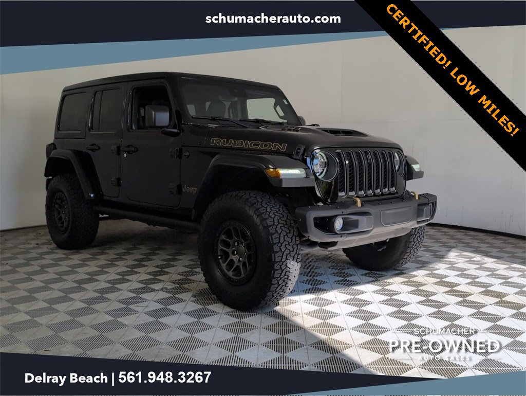 Certified 2022 Jeep Wrangler Unlimited Rubicon w/ Xtreme Recon 35" Tire Package