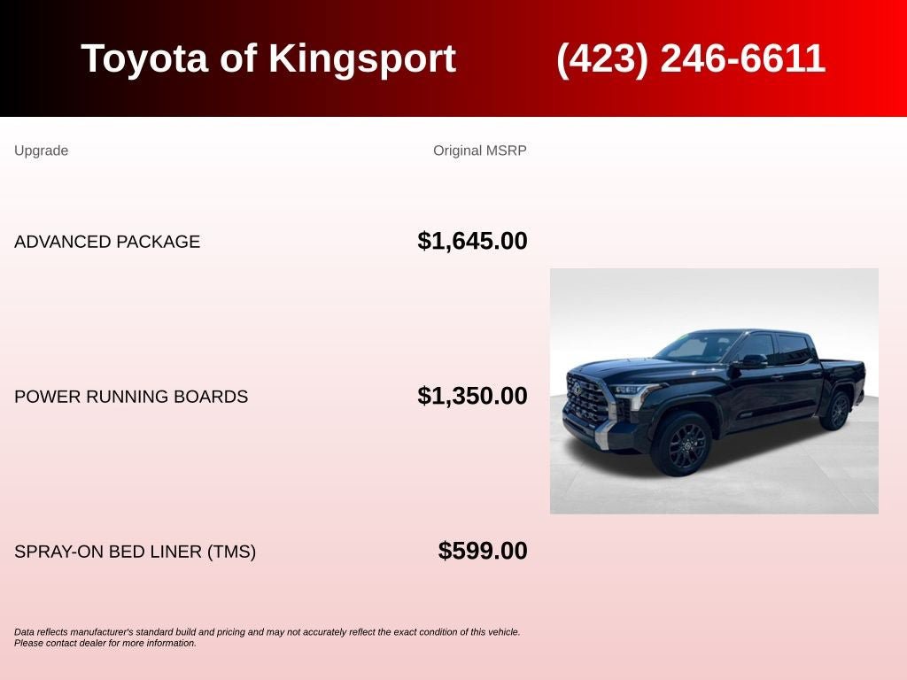 Used 2023 Toyota Tundra Platinum w/ Advanced Package AWD/4WD video 3